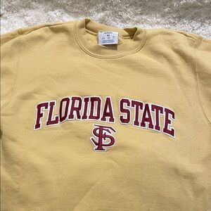 Champion Authentic Gold Sweatshirt